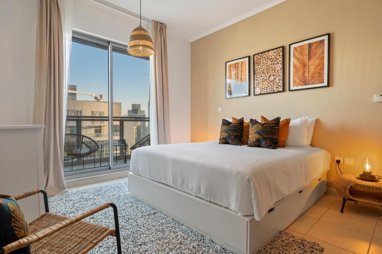 Chic And Zen Apartment, Near Burj Khalifa Tower Dubai Exterior foto